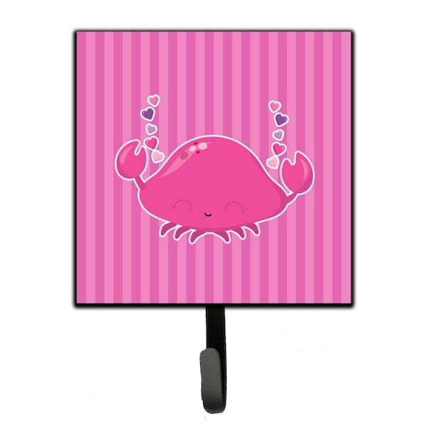 Carolines Treasures Pink Crab Leash or Key Holder BB7129SH4 - main